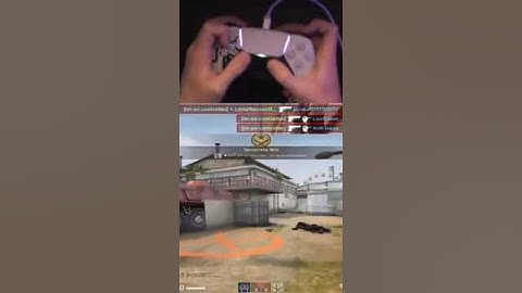 Played cs go on a joystick #csgo #joystick #csgomoments #gaming