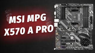 MSI MPG X570 A PRO ОБЗОР С ЗАМЕРОМ ТЕМПЕРАТУР | Лучшая бюджетная x570 материнская плата?