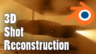Blender 3D Shot Reconstruction: Blade Runner 2049