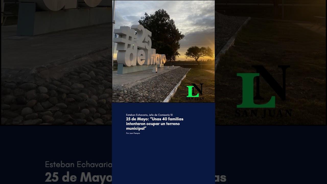 25 de Mayo: “Unas 40 familias intentaron ocupar un terreno municipal”