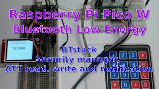 [Raspberry Pi Pico W] BLE Ep 3. BTstack Security manager, ATT read, write and notification