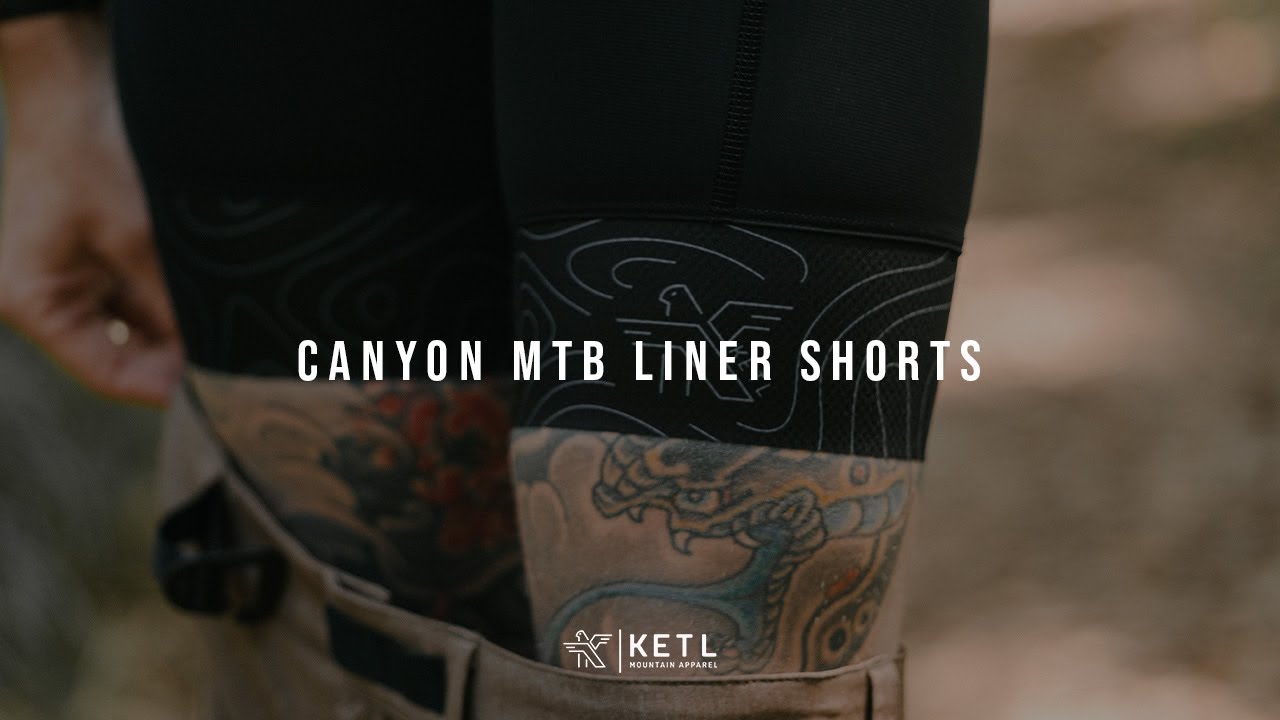 KETL Canyon Liner Short: Ultra Comfortable | Quad Layer Italian Chamois