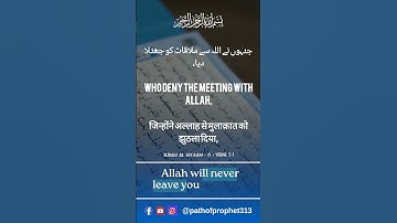 سوره انعام 30 -31 | تلاوت زیبای قرآن | ویدئوی کوتاه