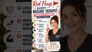 🚨 6 Red Flags Every Massage Therapist Must Know | When to Refer Out