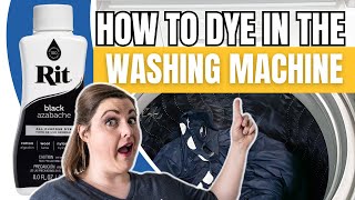 (Top & Front Loading) Step by Step Guide to Dye Fabric!