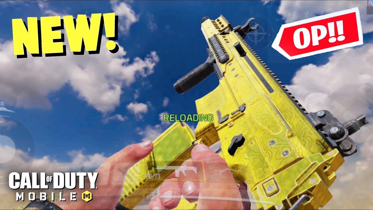 I Unlocked The New Dr H Gold Camo In Call Of Duty Mobile Insane Dr H Smg Gunsmith Build