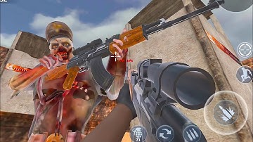 Zombie 3D Gun Shooter Real Survival Warfare - Android Gameplay Walkthrough Part 1