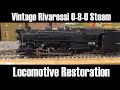 Vintage Rivarossi 0-8-0 Steam Locomotive Restoration