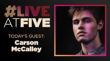 Broadway.com #LiveatFive with Carson McCalley of THE INHERITANCE