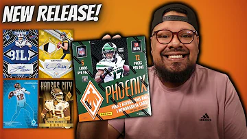 NEW RELEASE: 2022 Panini Phoenix Football Hobby Box! A BUNCH OF NUMBERED CARDS BUT IS IT WORTH IT!?