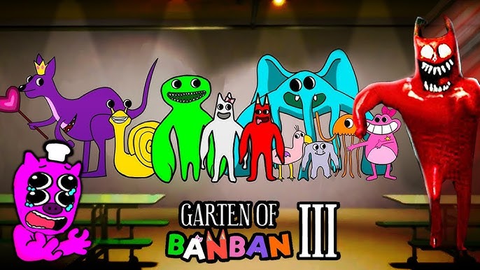 Garten of Banban 3 - Official Trailer (Gameplay)