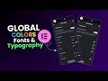 Global Colors, Fonts & Typography Setup Guide (Elementor / Website Design)