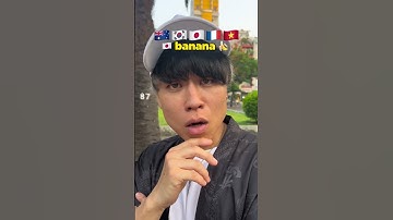 Người nước ngoài nói chuối 🇻🇳 như thế nào | Will in Vietnam | #Shorts