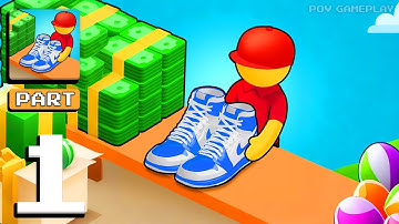 Outlets Rush - Gameplay Walkthrough Part 1 - Manage the Shopping Crowd (iOS, Android)