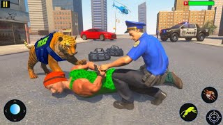 US Police Tiger Grand Gangster Crime Chase - Gameplay & Walkthrough | Best Android Games screenshot 1