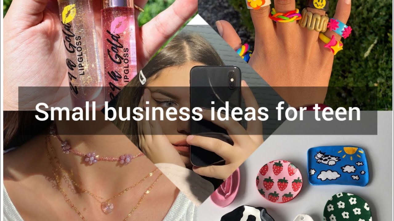 10 Small business ideas for teenagers💕 | start your own business in ...