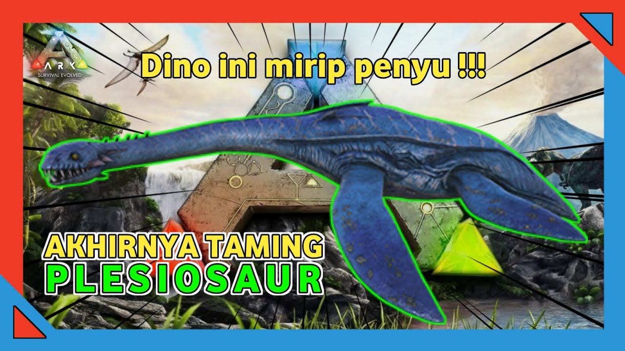 CARA TAMING PLESIOSAUR ARK SURVIVAL MOBILE YouTube
