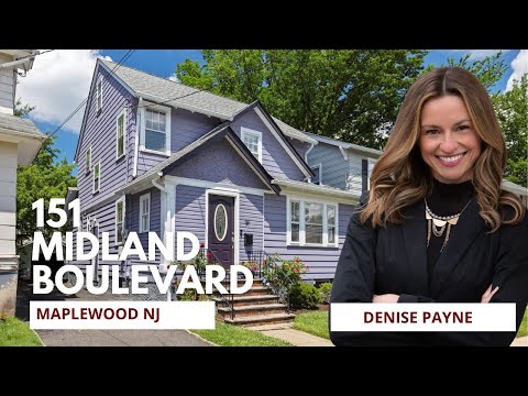 151 Midland Boulevard, Maplewood, NJ home video tour