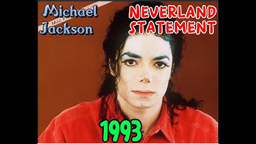 Michael Jackson - Neverland Statement (1993)