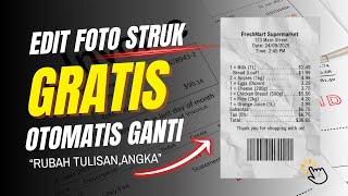 RAHASIA TERBONGKAR! Cara Edit Foto Struk & Invoice Dengan Mudah dan Cepat screenshot 3