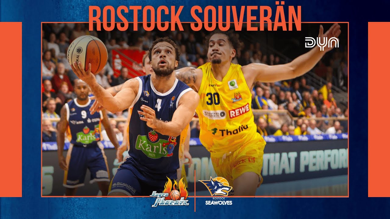 Highlights: Phoenix Hagen - ROSTOCK SEAWOLVES | BBL Pokal | Dyn Basketball