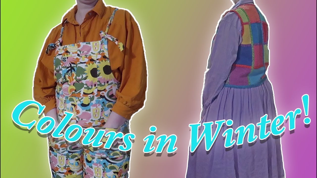 Colourful Outfits for Winter