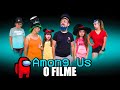 O FILME - AMONG US NA VIDA REAL Tem um impostor entre nós! PAI TAMBÉM VLOGA