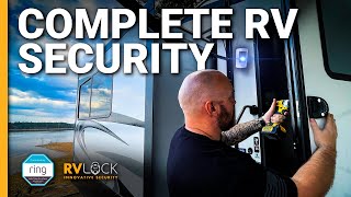 THE ULTIMATE RV SECURITY SYSTEM  Ring Alarm System w/ Camera + RVLock V4 Keyless Entry