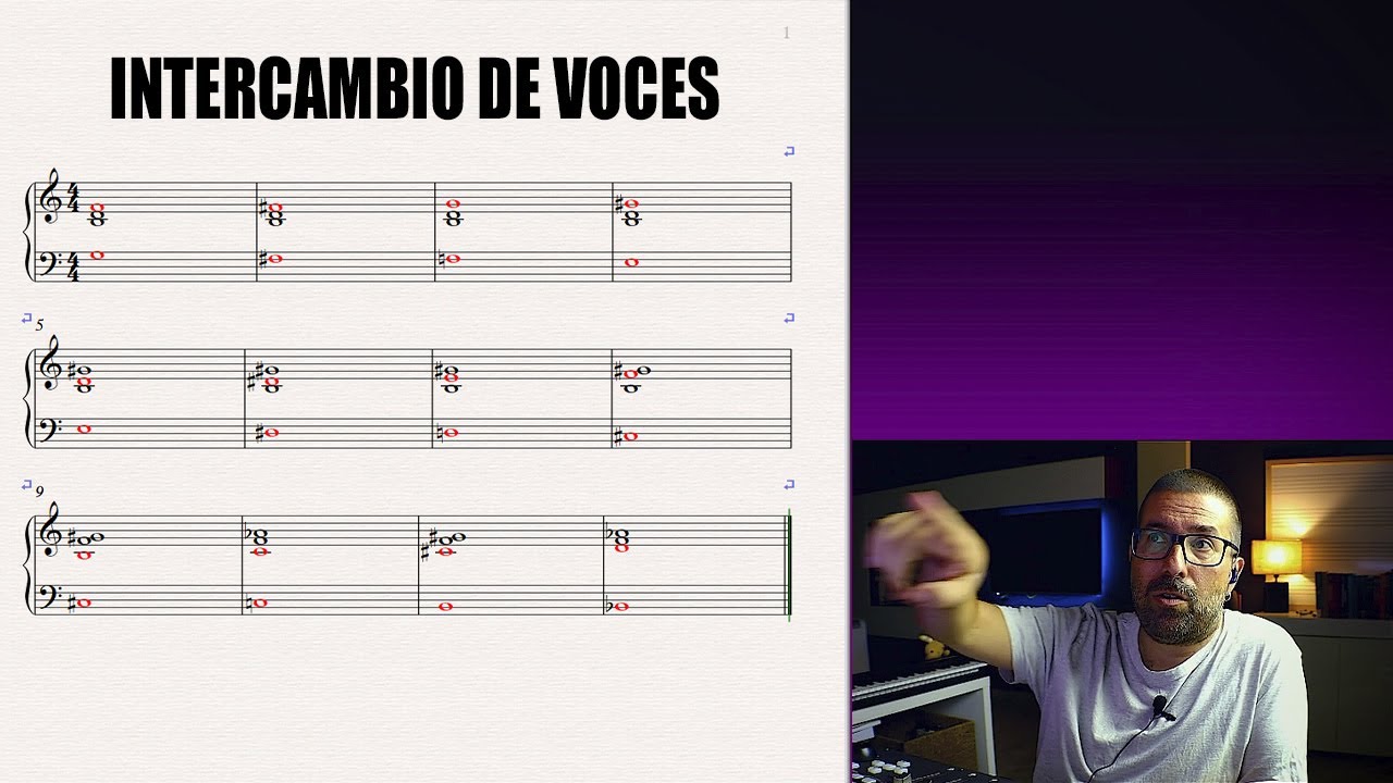 Conducción de Voces - Intercambio de Voces en la Armonía
