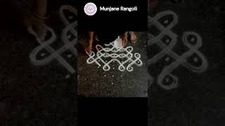 Simple rangoli#rangoli #kolam #dotrangoli #beginners #beautiful #attitude #viralvideo
