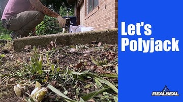 Polyjacking (Concrete Slab Raising) Time-lapse Video