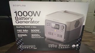 Ecoflow river 2 max battery generator for camping