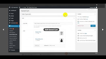 Save & Share Cart for WooCommerce by cxThemes