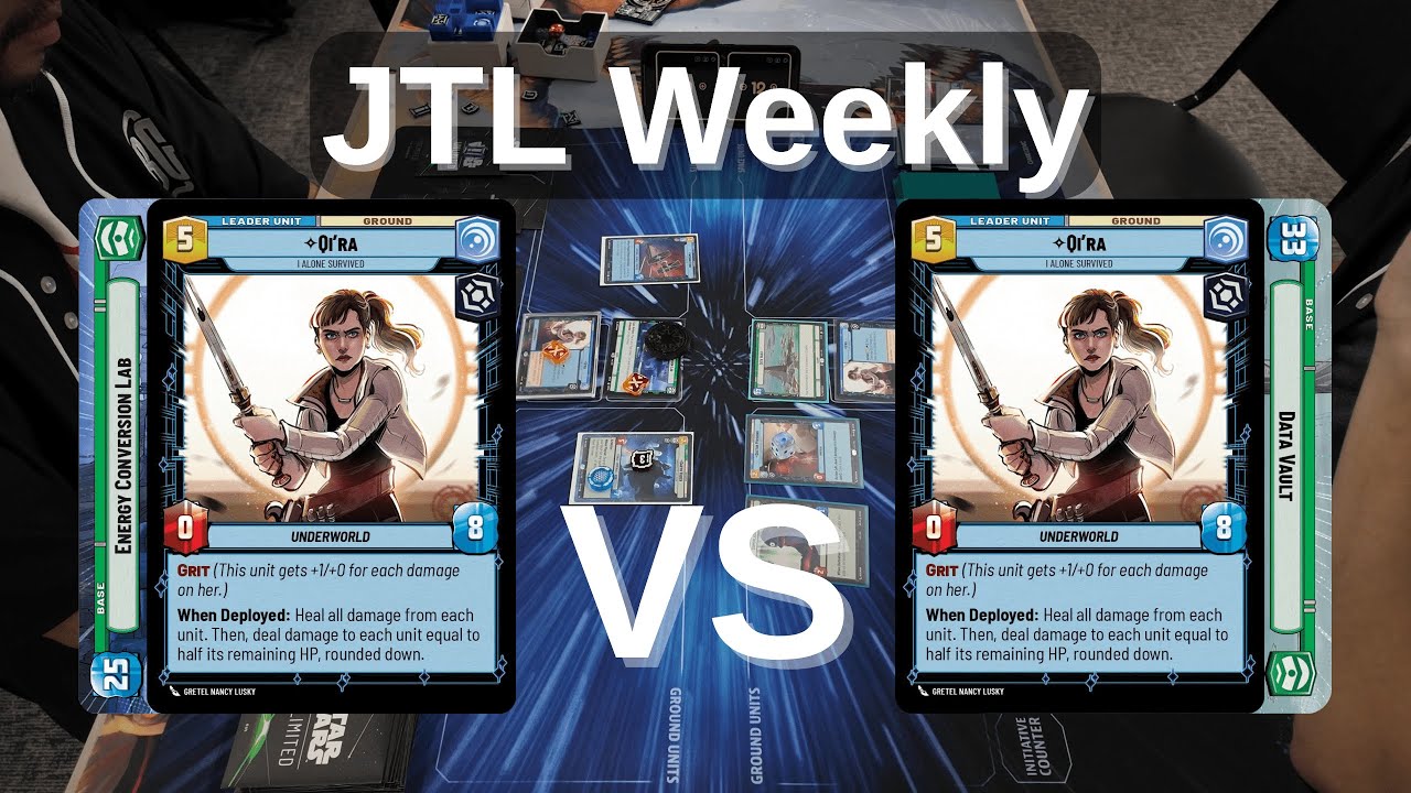 Qi'ra Data Vault vs Qi'ra ECL | JTL Weekly | Star Wars Unlimited Gameplay