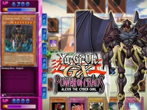 Yu-Gi-Oh! Power Of Chaos Alexis The Cyber Girl Saupropod 