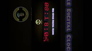Dot Matrix Digital Clock #esp8266 #diyprojects #ds3231 #rtcclock