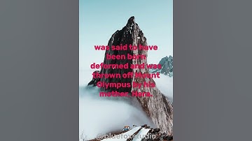 Interesting Greek Mythology Trivia you may not know about Hephaestus #shorts