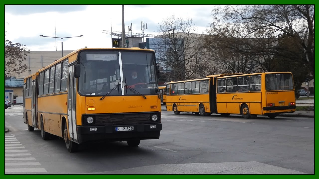 Автобусы Икарус в Мишкольце, Венгрия - март 2021 года (часть 2)
