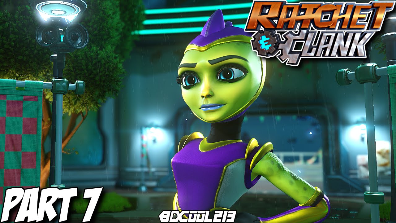 Ratchet & Clank PS4 Gameplay Walkthrough Part 7 Hoverboard Racing PS4