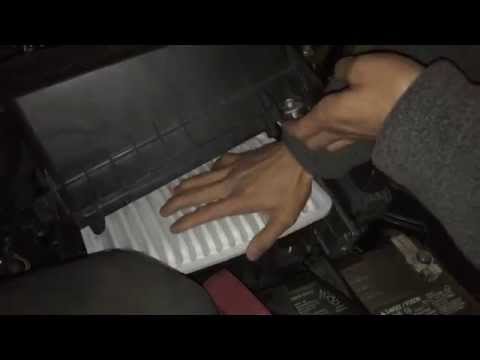 Tutorial: 2010 Toyota Camry Air Filter - YouTube