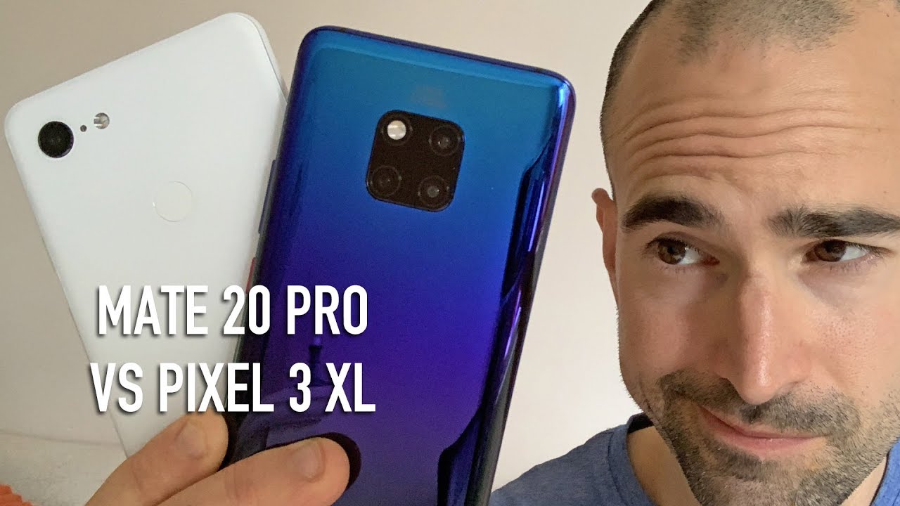Huawei Mate 20 Pro y Pixel 3 XL - Comparación