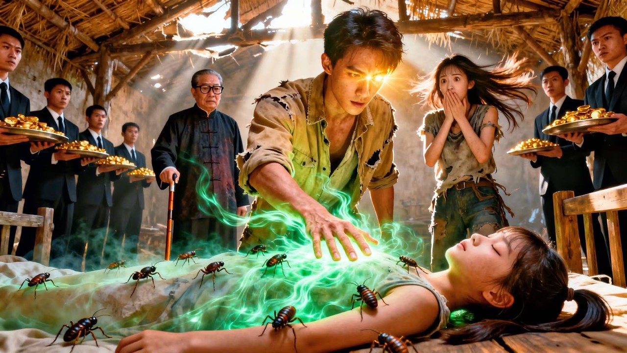 窮小伙一眼看穿小女孩致命怪病，眾人嘲笑不信，下一秒他出手逆天救命，首富路過目睹全程，當場跪地求醫！#短劇 #drama #搞笑 #爽文 #神医 #报恩