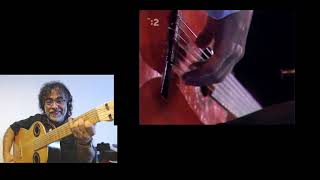 Alternative tuning? /Ruben Diaz gives tips Paco de Lucia's Tangos remates 2/ Learn guitar on Skype