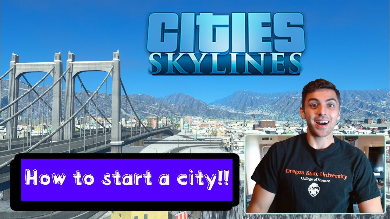 How to Start a city?! Cities Skylines - Part 1 - YouTube