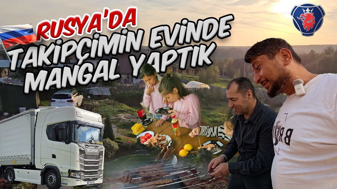 RUSYA'DA FECİ KAZAYI SON ANDA GÖRDÜM / 5 GÜN SONRA  TÜRKİYE YE DÖNÜŞ YÜKÜNÜ ALDIM NASİPSE ANAVATAN 