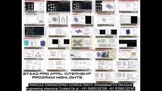 STAAD PRO APRIL INTERNSHIP PROGRAM HIGHLIGHTS