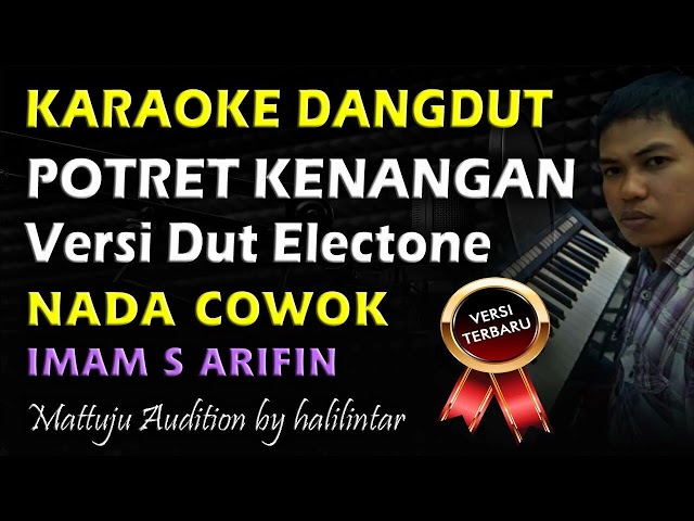 Karaoke Dangdut Potret Kenangan || Nada Cowok class=