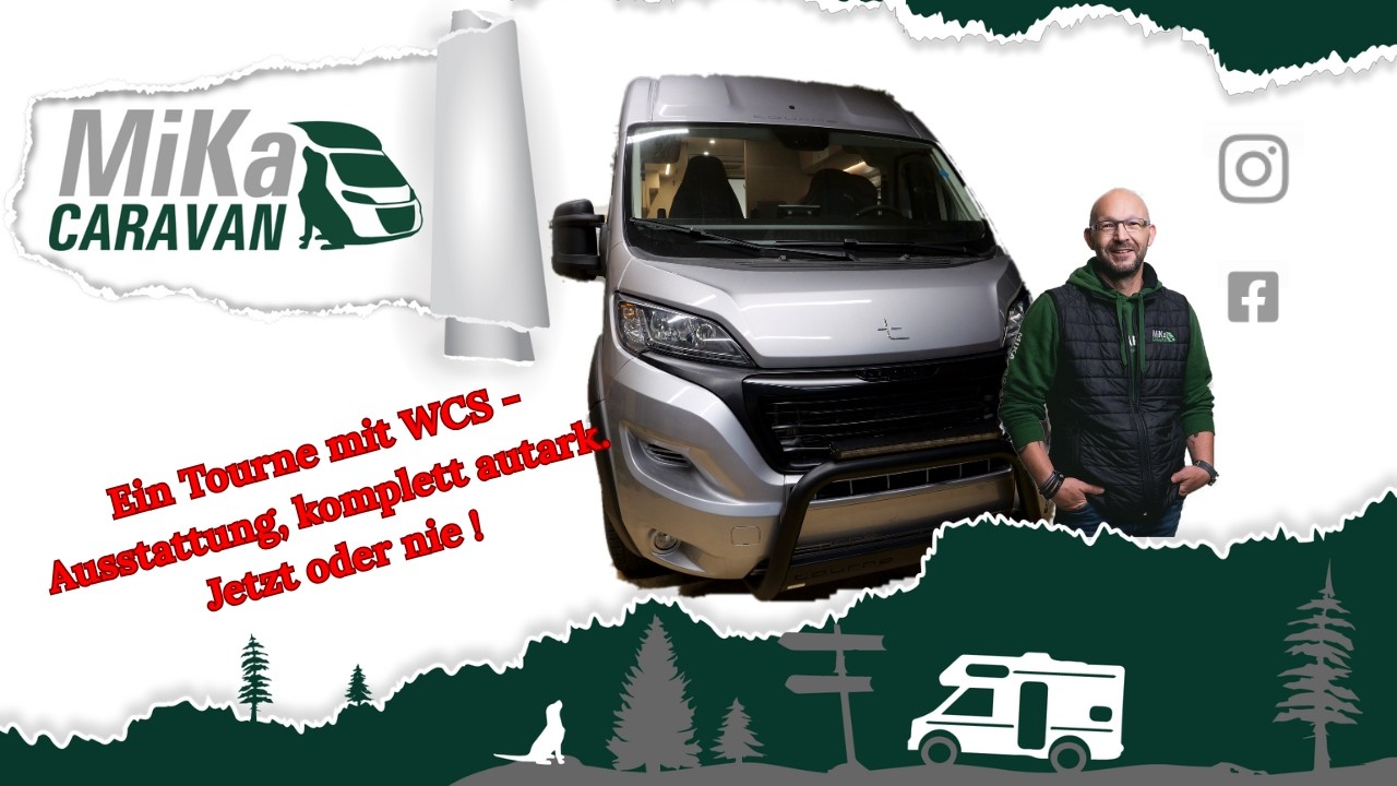Ein Tourne mit WCS - Ausstattung, komplett autark. Jetzt oder nie !