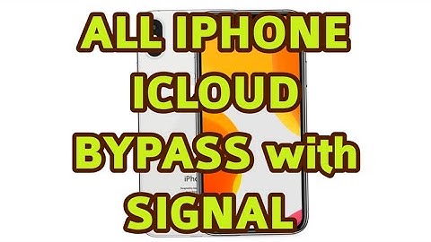 Icloud Bypass with Signal iPhone 6/6+/7/7+/8/8+/X IOS 13.7