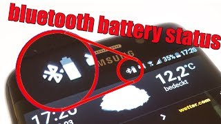 Bluetooth Device Battery status on Android (with app) - tipps & tricks screenshot 3